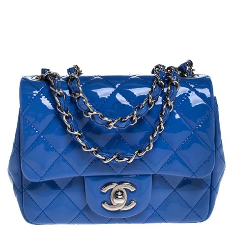 chanel blue flap bag|chanel small classic flap price.